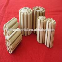 Cordierite refractory ceramic insulator heater bobbin