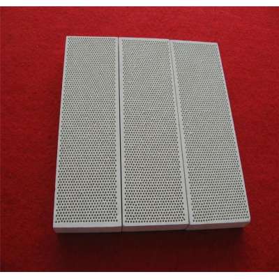 Far infrared honeycomb ceramic heater porous plates